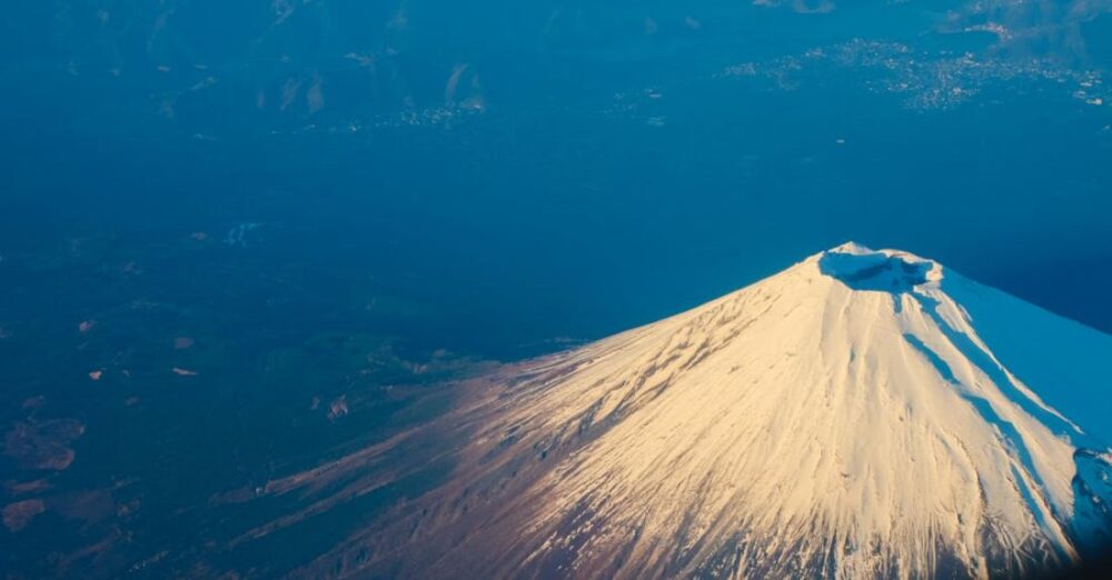 Volcanoes - Mountain Covered by Snow